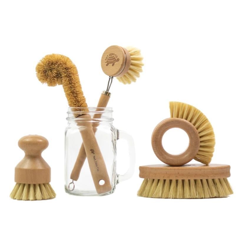 Eco-friendly cleaning brush set