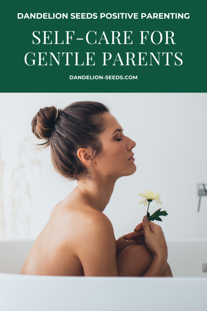 self care for gentle parents 