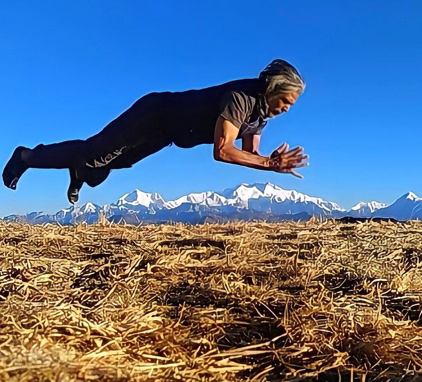 Milind Soman fitness routein 