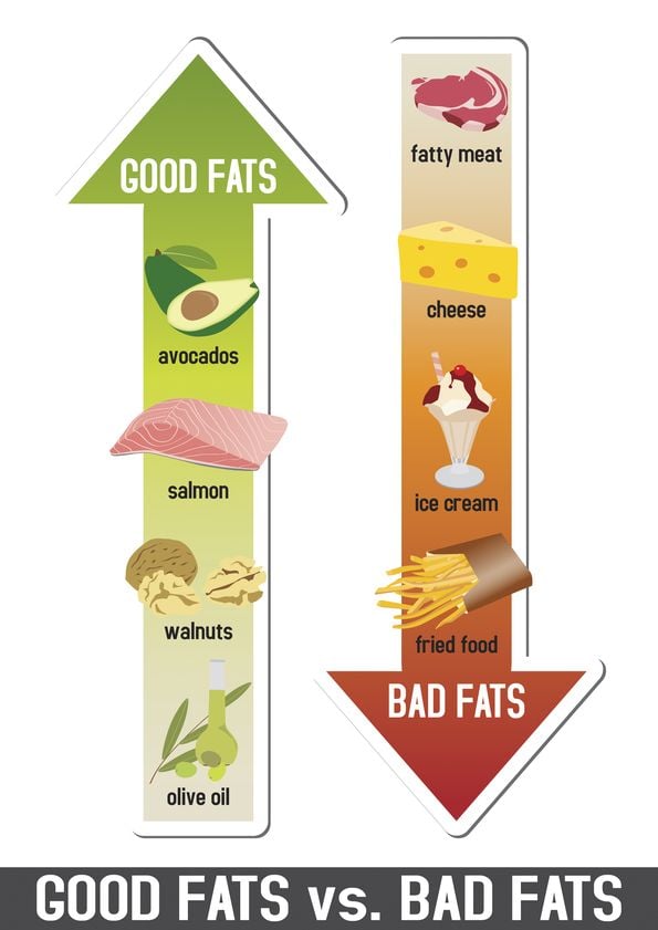 good fats vs Bad fats 