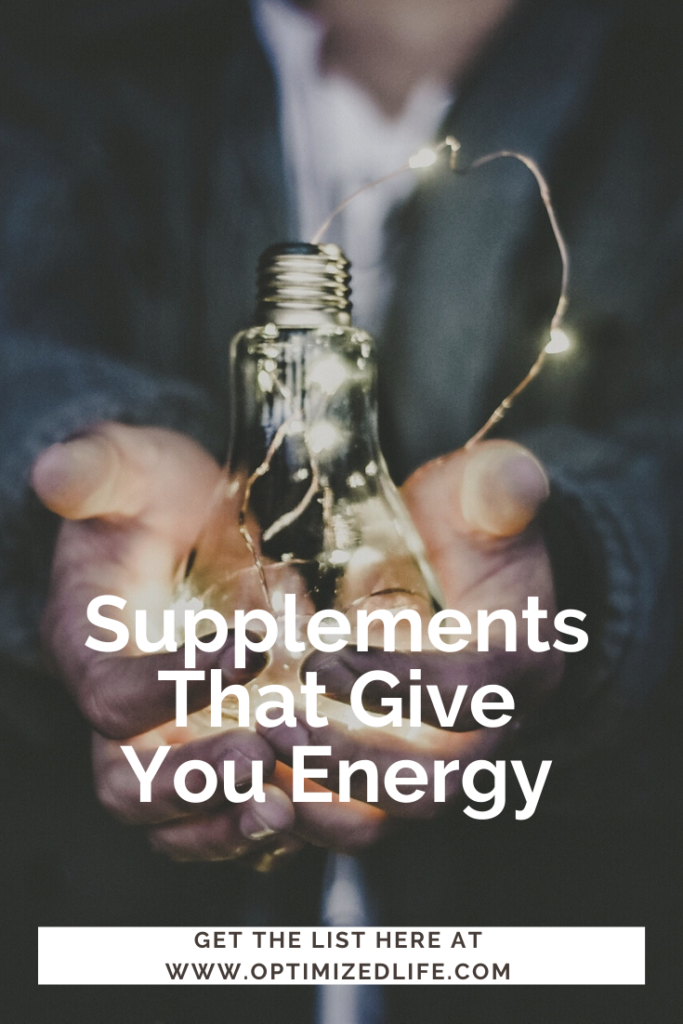 Supplements that give you energy