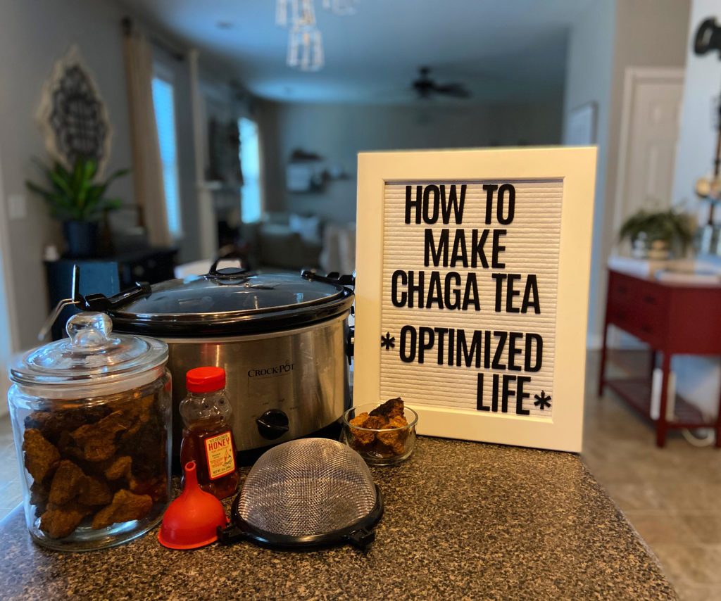 how to make chaga tea