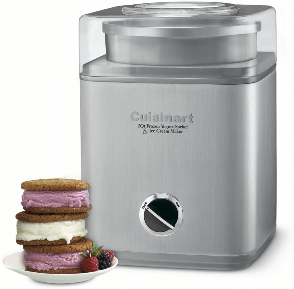2-Quart Automatic Frozen Yogurt, Sorbet, and Ice Cream Maker