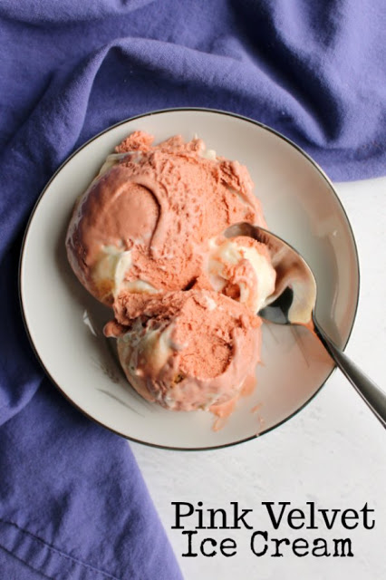 pink velvet ice cream