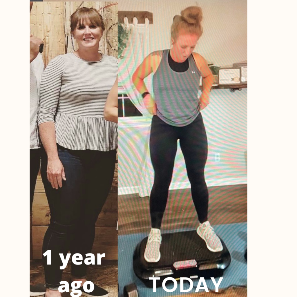 vibration plate weight loss transformation 